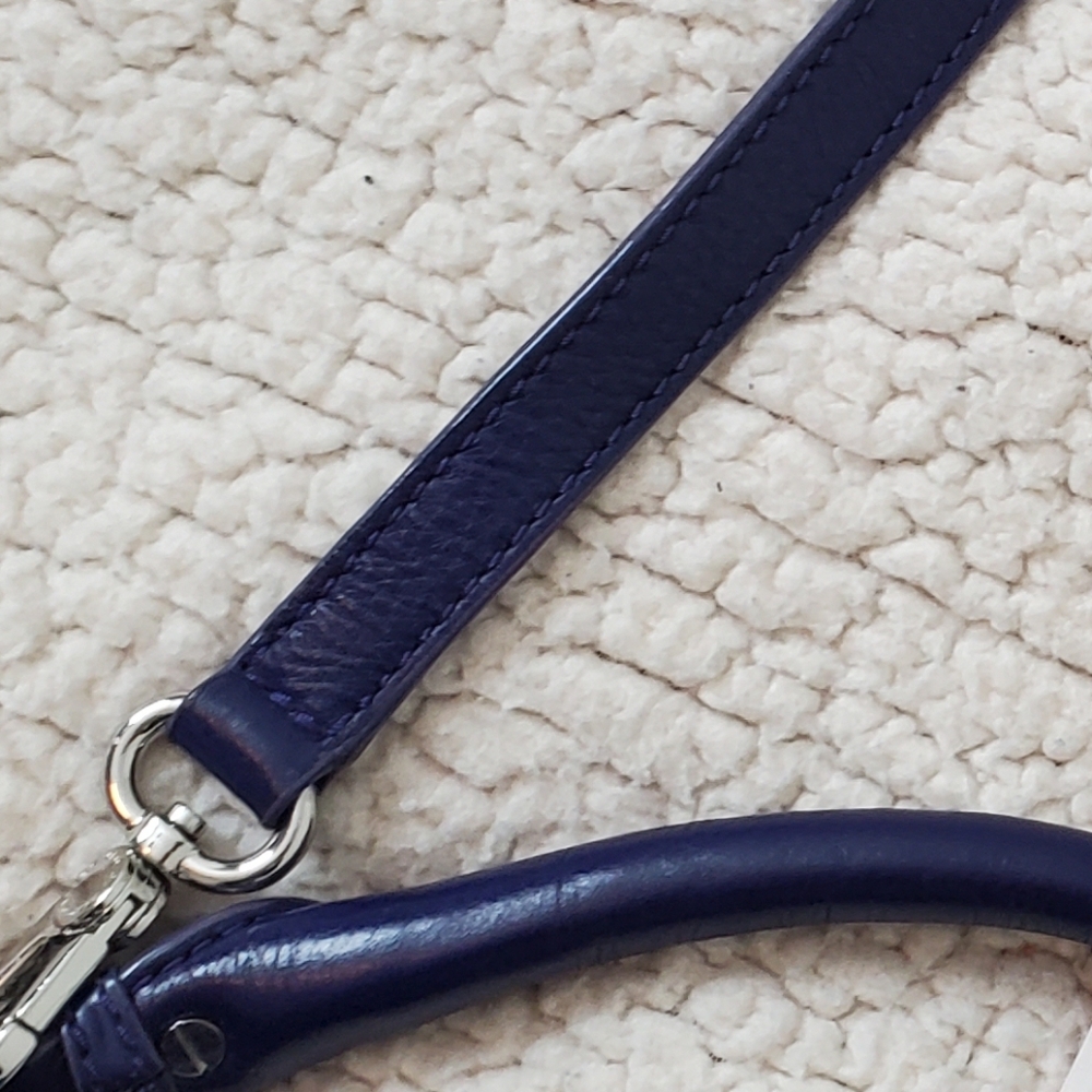 MARC BY MARC JACOBS - Classic Q Hillier Hobo Crossbody Shoulder Bag Deep Blue - Picture 14 of 15